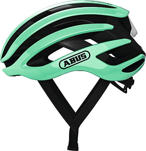 ABUS Rennradhelm AirBreaker - High-End Fahrradhelm für den professionellen Radsport - für Jugendliche und Erwachsene - Helm für Damen und Herren - Türkis, Größe S