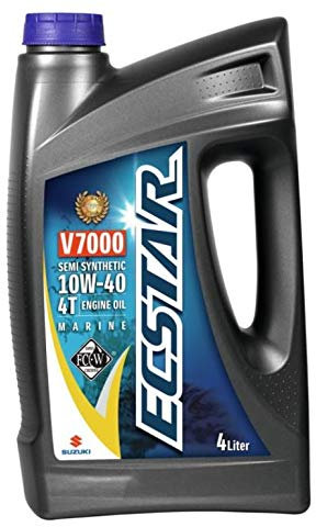 Saarwebstore Suzuki ECSTAR Marine Öl 10W40 Teilsynthetisch 1x4L für alle Suzuki Aussenbordmotoren DF2.5 bis DF350 Modelle