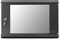 LMS Data Server Rack Data Cabinet - 12U 500mm Deep Wall Mounted 19 Inch Black Storage Rack for Home, Office, Server Room Computer Equipment with Glass Door, Removable Side Panels, Front-Rear Lockable