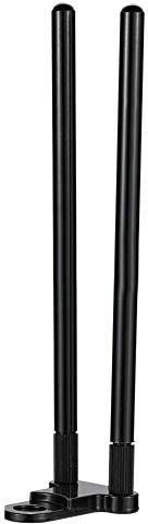 Porfeet Snag Bar Ear, Winddichte Snag Bar Ears Aluminiumlegierung Windschutzscheibe Carp Bite Alarm Angelgerät Schwarz