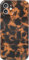 Efitoo for iPhone 11 Case Tortoise Shell Cheetah Leopard Animal Print Pattern Cute Flexible Soft TPU Silicone Girls Woman Protective Shockproof Brown and Black Amber Phone Back Cover