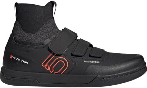 Five Ten Adidas Freerider Pro Mid VCS M Schwarz, Herren Freeride, Größe EU 42 2/3 - Farbe Core Black - Solar Red - Grey