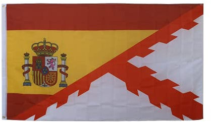Bandera de la Cruz de Borgoña y bandera de España. Bandera de los tercios y españa. Cruz de san andres. Impero español. Bandera españa. Bandera aspa de borgoña.