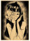 RUIYANMQ Holzpuzzle 1000 Stück Japanischen Anime Junji Ito Poster Vintage Cartoon Puzzles Lernspielzeug Für Erwachsene Geburtstagsgeschenk Uz40Ap