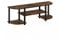 Furinno Turn-S-Tube Amplia TV Centro de Entretenimiento, Engineered Wood, Ámbar Pino/Negro, 29.5(D) x 59.9(W) x 56.6(H) cm