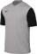 Nike Men's M Nk Df Tiempo Prem Ii JSY Ss Sweatshirt, Grey/Black, XL