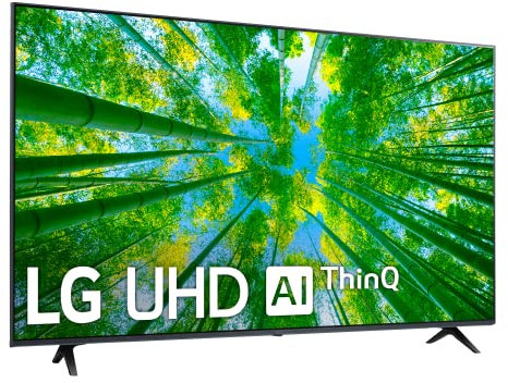 LG Televisor 50UQ80006LB - Smart TV webOS22 50 pulgadas (126 cm) 4K UHD, Procesador de Gran Potencia 4K a5 Gen 5, compatible con formatos HDR 10, H y HGiG