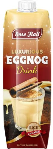 2 x Rose Hall Egg Nog 6 x 1L