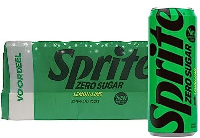 Sprite - Zero Sugar - lemon lime - sleekcan - 24x33 cl - NL