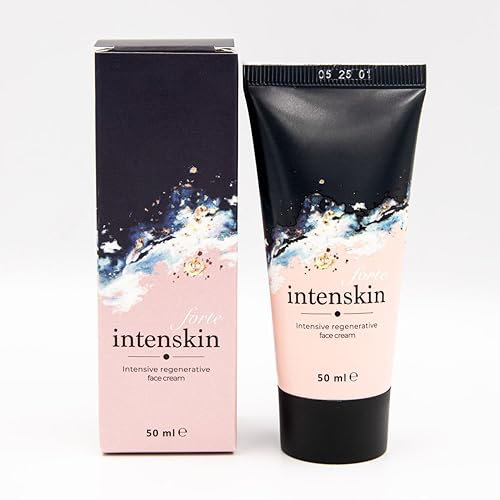 Intenskin forte ist ein 100% Naturprodukt | Arganöl | Avocadoöl | Vitamine und Hyaluronsäure * Original nur im 50ml Pack * (1 x 50ml)
