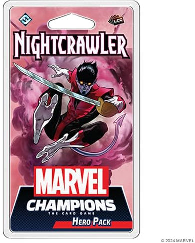 Fantasy Flight Games Marvel Champions The Card Game Nightcrawler Hero Pack - Superhelden-Strategiespiel, kooperatives Spiel für Kinder und Erwachsene, ab 14 Jahren, 1-4 Spieler, 45-90 Minuten