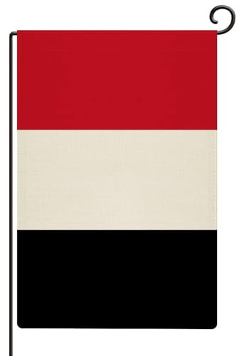 Yemen-Hofflagge, wetterbeständig, Jute-Flagge, Helden-Serie, Hofflaggen, Außendekoration, Heimdekoration, individuelle Willkommensgartenflagge, 71,1 x 101,6 cm