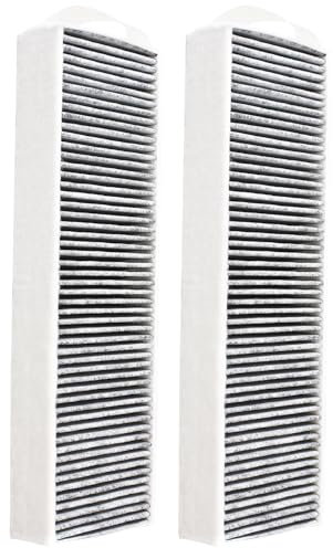Gemsaya Lot de 2 filtres à charbon actif pour plaque de cuisson Bora Pure PUAKF, filtre pour plaque de cuisson à recirculation tournante Bora PURU ou PUXU, hotte aspirante, filtre de rechange