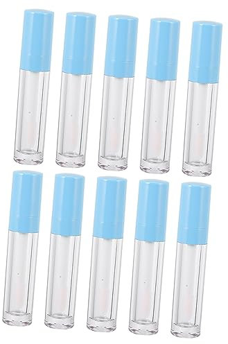 MERRYHAPY Nachfüllbare Lipgloss-tuben 8 Ml Lippenöl-probenflaschen Lippenbalsam-flaschen 10 Stück Mit Pinsel Im Inneren