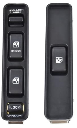Botonera Elevalunas para S&uzu-ki para V&itara 1992-1995 1996 1997 1998 Botón Interruptor Control eléctrico la Ventana Maestra eléctrica Regulador 37990-60A00 3799060A00 37995-60A00 Interruptor Mando