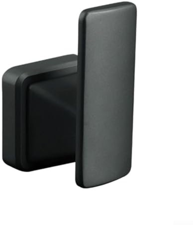 Zoegneer Serratura invisibile su entrambi i lati, con chiave, serratura su un solo lato, maniglia per porta interna per casa e ufficio (grigio)