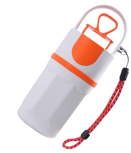 Lunaobrik Hundekotpflücker mit Tasche, Outdoor-Welpenschaufel mit Gurtclip, No-Touch-Tonabnehmer, kein Geruch, für kleine, mittelgroße und große Hunde, Abfallgreifer für Spaziergänge, Reisen