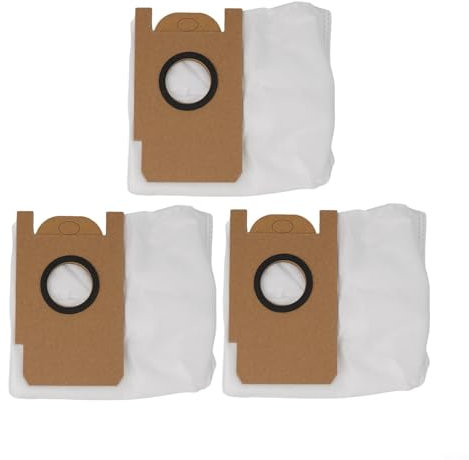 3er-Pack Staubbeutel für Imou L11 Pro Saugroboter, Ersatzfilter-Set, kompatibel mit L11 Modell