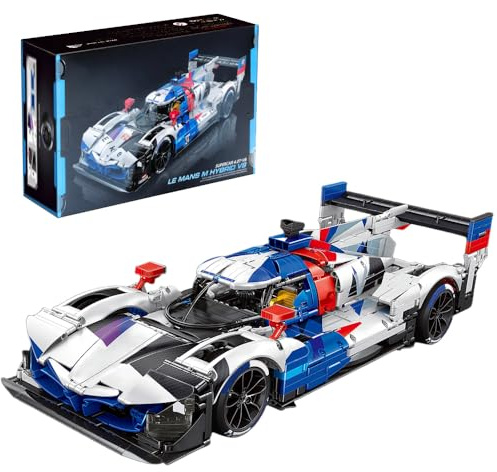 DUANT 39044 HYBRID V8 Rennwagen Baublock Set, 1: 8 Skala Supercar Bauspielzeug, 3507 Stück Technik Rennwagen Block Modelle, MOC Erwachsene Sportwagen Modelle Sammlung Geschenke