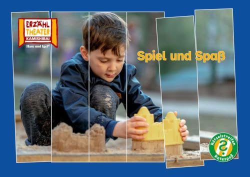 Rätselstreifen Ratespaß: Spiel und Spaß / Kamishibai Bildkarten: 16 Fotobildkarten für das Erzähltheater