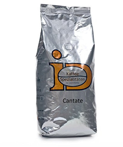 Idee Kaffee Cantate 6 x 1Kg Cafe Creme ganze Bohnen