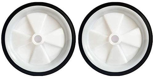 ZLYY 5.8 Universal Air Compressor Wheel Replacement Part with 1/2 Diameter Hole, 2Pcs