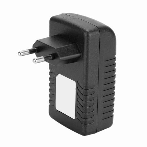 POE-Injektor, Passiver PoE-Injektoradapter, Netzadapterstecker EU/US-Standard, Passiver Strominjektor für 24-V-PoE-Geräte, 24-Volt-1A 100-240 V.(EU)