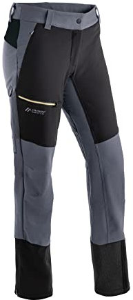 Maier Sports Damen Ofot Hyb W Outdoor-Hose, atmungsaktive Winter Tourenhose mit 3 Taschen, mit Schneefang am Beinabschluss