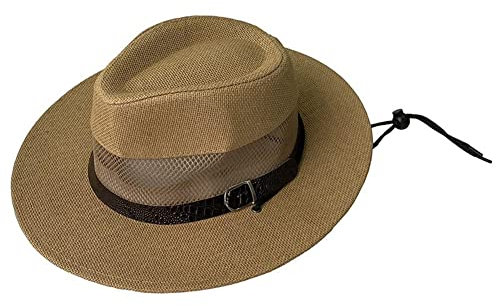 Sombrero de paja Panamá Fedora Sombrero para mujeres y hombres, sombrero de playa de verano, sombrero de paja de vaquero, sombrero de paja sombrero de ala ancha, sombrero de safari Trilby, sombrero
