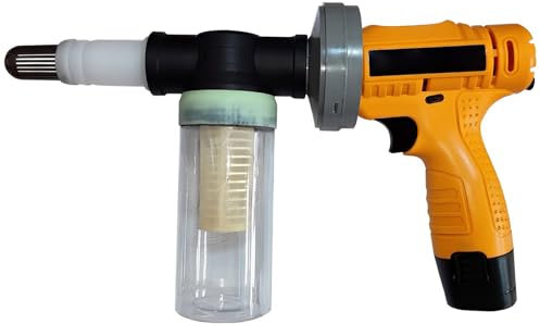 BMDHA Herramienta De Recogida De Polen EléCtrica De La Fruta del DragóN, Polen Maker 2 Botellas De Almacenamiento De Polvo, Fuerte SuccióN Apto para Flores De Fruta De DragóN