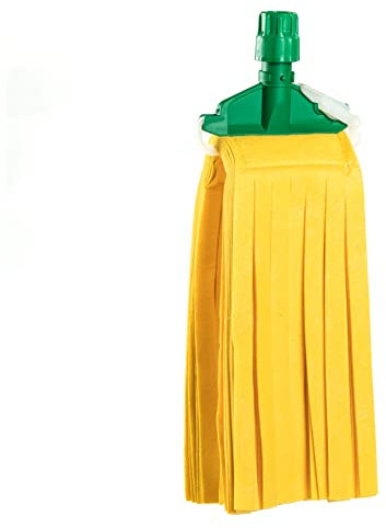 efase Fregona mopa Industrial Plana Tiras (Tiras Amarillas + Pinza) Pinza Colores Surtidos