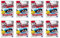 Tech Deck Bendy Boards Rubber Eraser Finger Board Blind Bag - Pack of 8