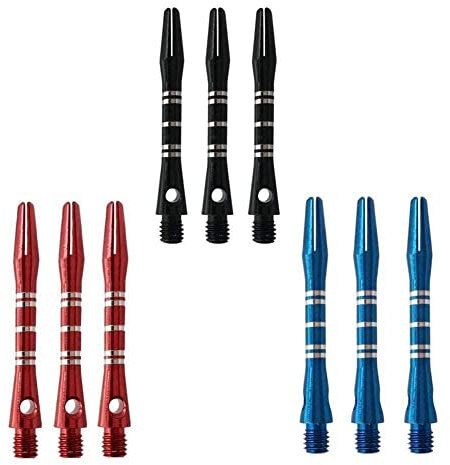 BVSPA 3Pcs Universal Aluminiumlegierung Dart Schäfte 35mm Aluminium Outdoor Stem Darts D8M3 Zubehör Schäfte Spiel Rod Indoor