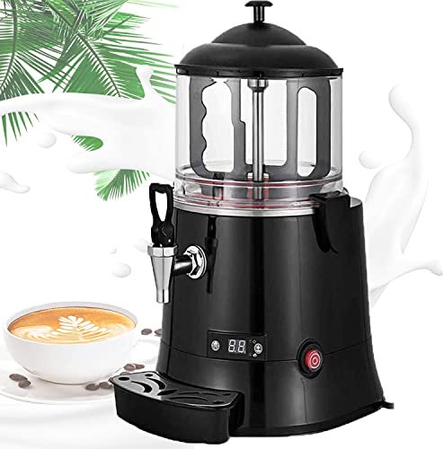 HNCXHX Comercial 5l 10l 220v MáQuina Dispensadora De Chocolate Caliente,Fuente De Chocolate,MáQuina EléCtrica para Hacer Bebidas De Chocolate,30~90℃ Ajuste La MáQuina para Templar Chocolate,220V-5L