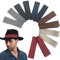 Lot de 12 bandeaux pour chapeau extérieur - Élastique - Extensible - Réglable - Pour chapeau de cowgirl
