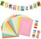 guangyuan 20 Stücke Fototaschen zum Aufhängen Fotorahmen aus Pappe,Papier Fotorahmen10 x 15 cm Girlande Fotos Selbstklebende Bilderrahmen zum Foto Netz Klassenraum (Bunte)