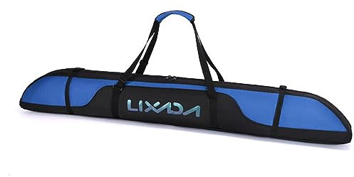 Lixada Ski-Reisetasche, Oxford-Gewebe, Snowboardtasche mit verstellbarem Schultergurt