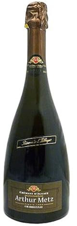 Arthur Metz Reserve de l' Abbaye Cremant d' Alsace Chardonnay Brut 0,75 Liter