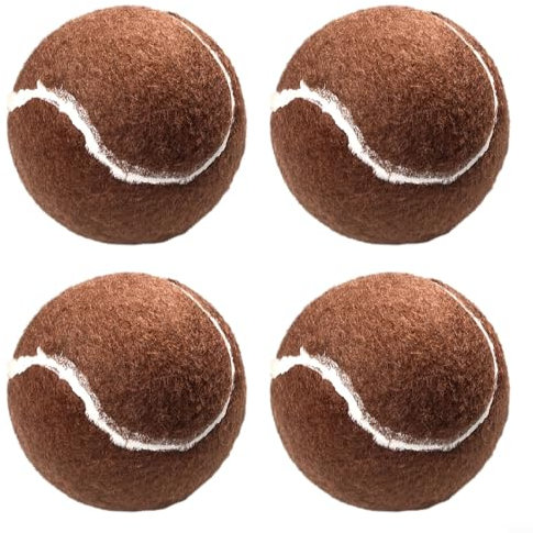 Vorgeschnittene Tennisbälle für Walker, 4 Stück, vorgeschnittene Tennisbälle, Walker-Zubehör, Tennisbälle für Stuhlbeine und Bodenschutz ()