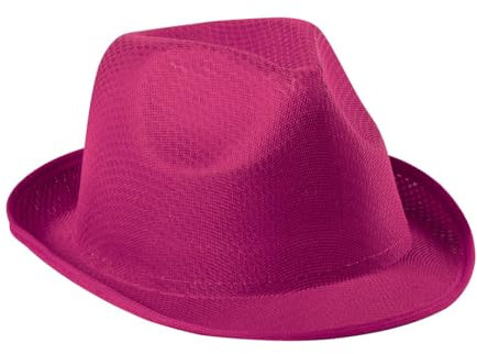 TIENDA EURASIA - Sombreros Fiesta | Pack 5 Sombreros para Fiesta Divertidos | 9 Colores Vivos | Medida 27 x 22 x 11 cm | Sombreros para Eventos, Fiestas, Despedidas, Bodas | (Fucsia)