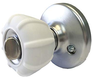 Enjoy Cover - 2 Pack Silicone Door knob Grips Maximum Grip Nonslip Arthritis & Senior Living Aids Grippy Easy Open Fits All Door Knob Universal Size Decorative (White)