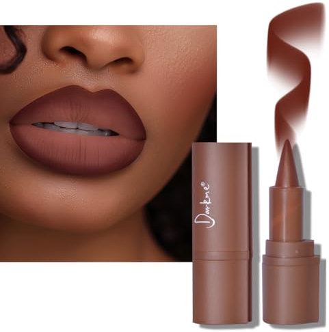 2-in-1 Gradient Lip Liner & Lipstick Lip Combo – Velvety Nude Lipliner Lipstick Ombre Effect, Long-Lasting, High-Pigment & Smudge-Proof Lip Makeup (colour, # 03)