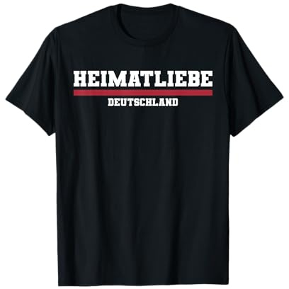 Heimatliebe Deutschland T-Shirt