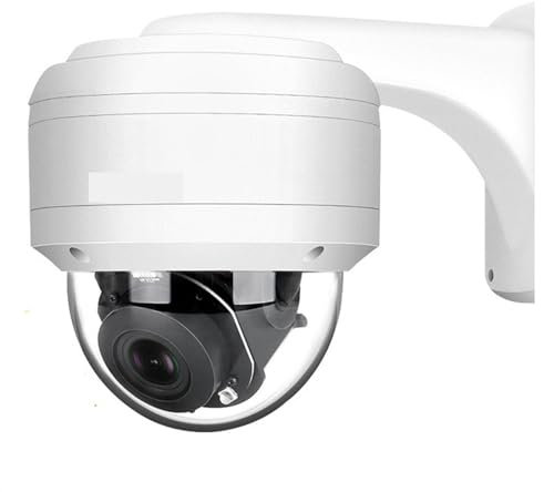 DIGNIFE Surveillance Camera, 5MP P2P POE PTZ IP Security Camera Outdoor 12X 10X Optical Zoom Huamn Detection CCTV High-Speed Dome Surveillance POE IP Camera(8MP POE PTZ Camera)