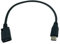Halokny USB-C Male to Micro USB Female Adapter - 25cm/10 Inch Charging Cable(Only for Charging)