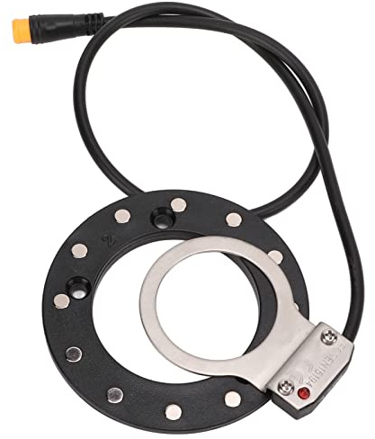 Elektrischer Fahrrad-Assistent-Sensor, Pedal-Assistent-Sensor, 12 Magnete, Rechts, Dual-Hall-Sensor, Hohe Empfindlichkeit, Elektrischer Fahrrad-Pedalsensor, Elektrisches