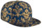 WZYWHJ Cappellino da baseball alla moda a tesa piatta con motivo damascato, regolabile, traspirante e leggero, per uomini e donne, nero, taglia unica, Nero, taglia unica
