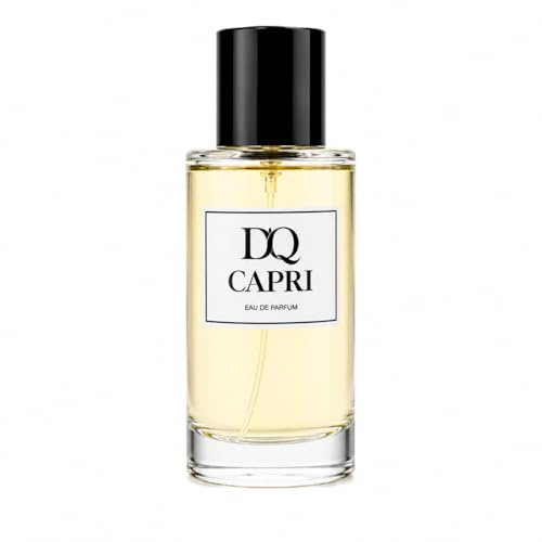 D'QAR Capri Eau de Parfum 50 ml Unisex | Frisch-zitrischer Duft, Italienische Bergamotte, Neroli und Ingwer, Mediterraner Sommerduft