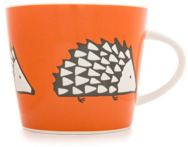 Keith Brymer Jones Collaboration Range - Scion Living Mug Spike Ceramic Mug - Orange - 350ml