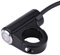 Motorrad Lenker Schalter, Akozon 22mm Lenker Schalter Montieren Schalter Taster Scheinwerfer Brems Nebelscheinwerfer Cnc Aluminium Blue Ray 10-12 v 10-16a(A)